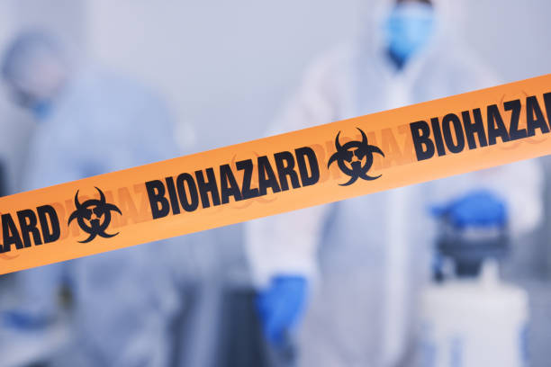 Professional Biohazard technician working in De Soto, MO